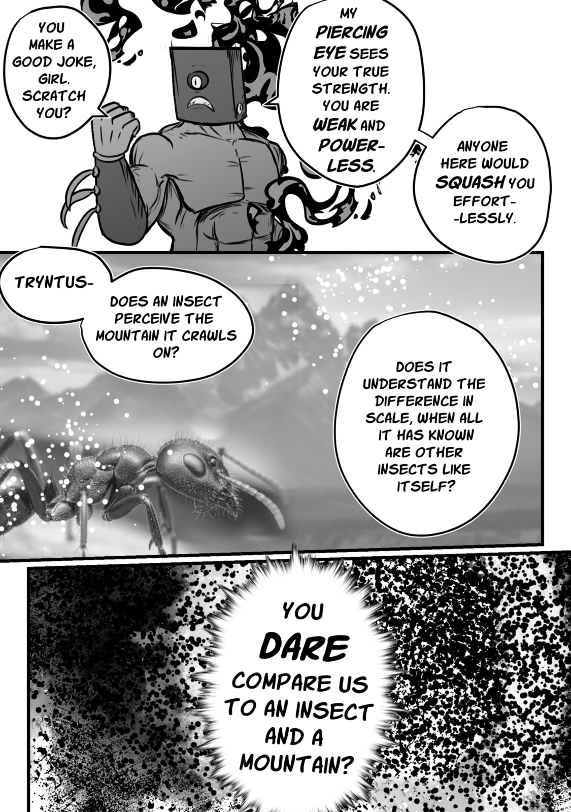The Crushing Weight Of This Universe Chapter 3.4 page 21 - 
