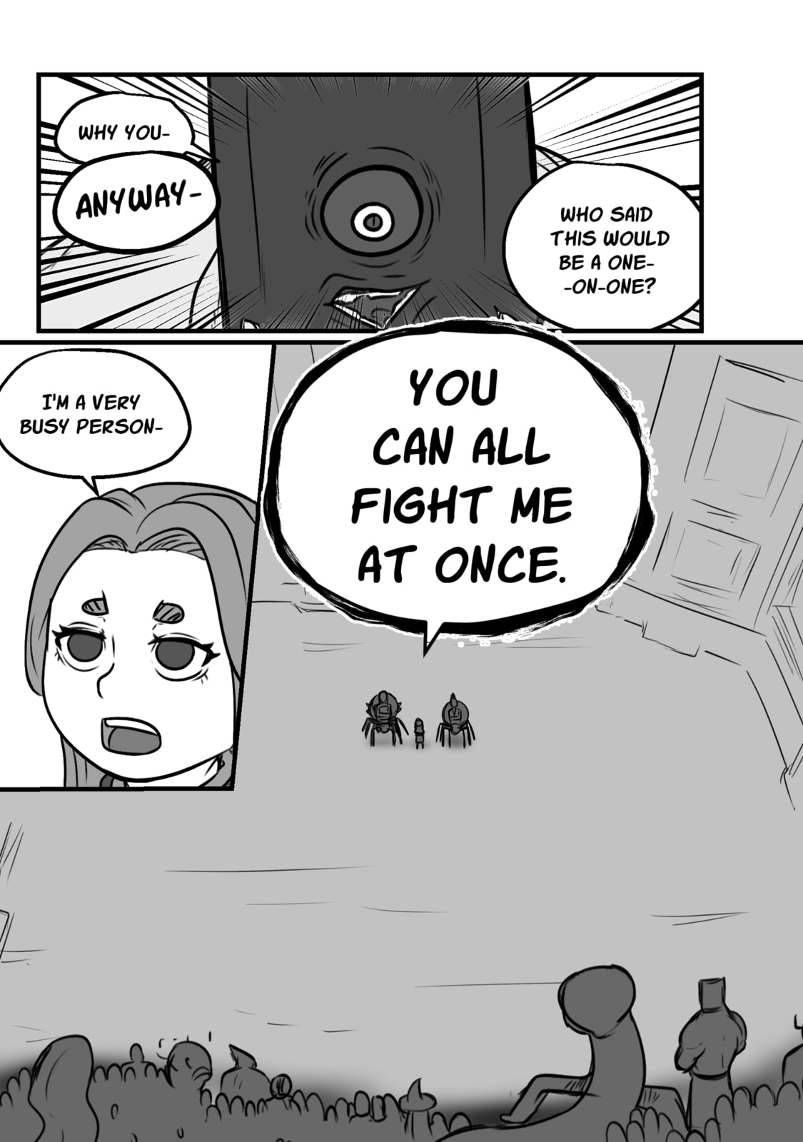 The Crushing Weight Of This Universe Chapter 3.4 page 23 - 