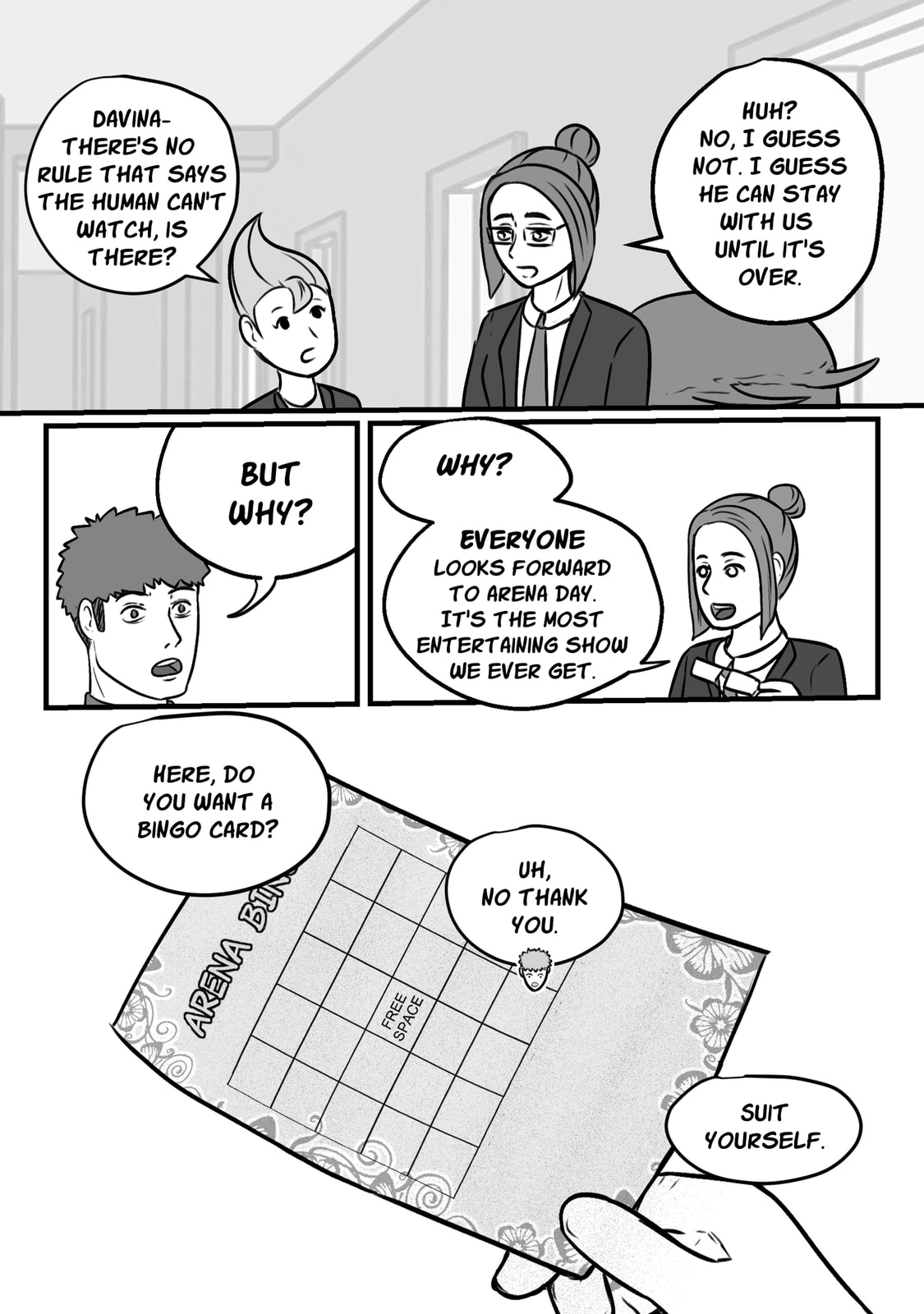 The Crushing Weight Of This Universe Chapter 3.4 page 28 - 