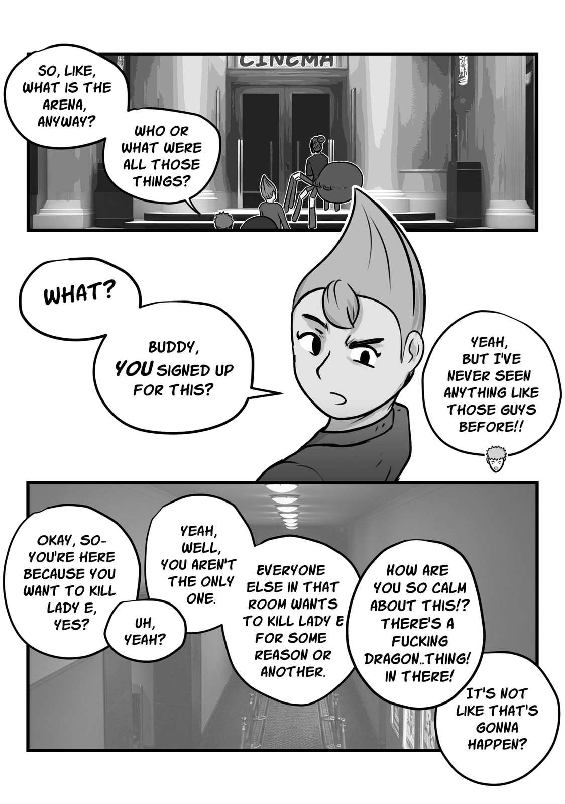 The Crushing Weight Of This Universe Chapter 3.4 page 29 - 