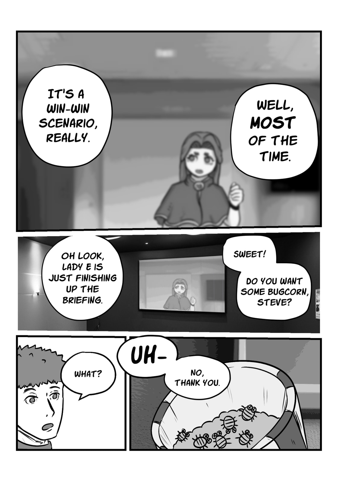 The Crushing Weight Of This Universe Chapter 3.4 page 32 - 
