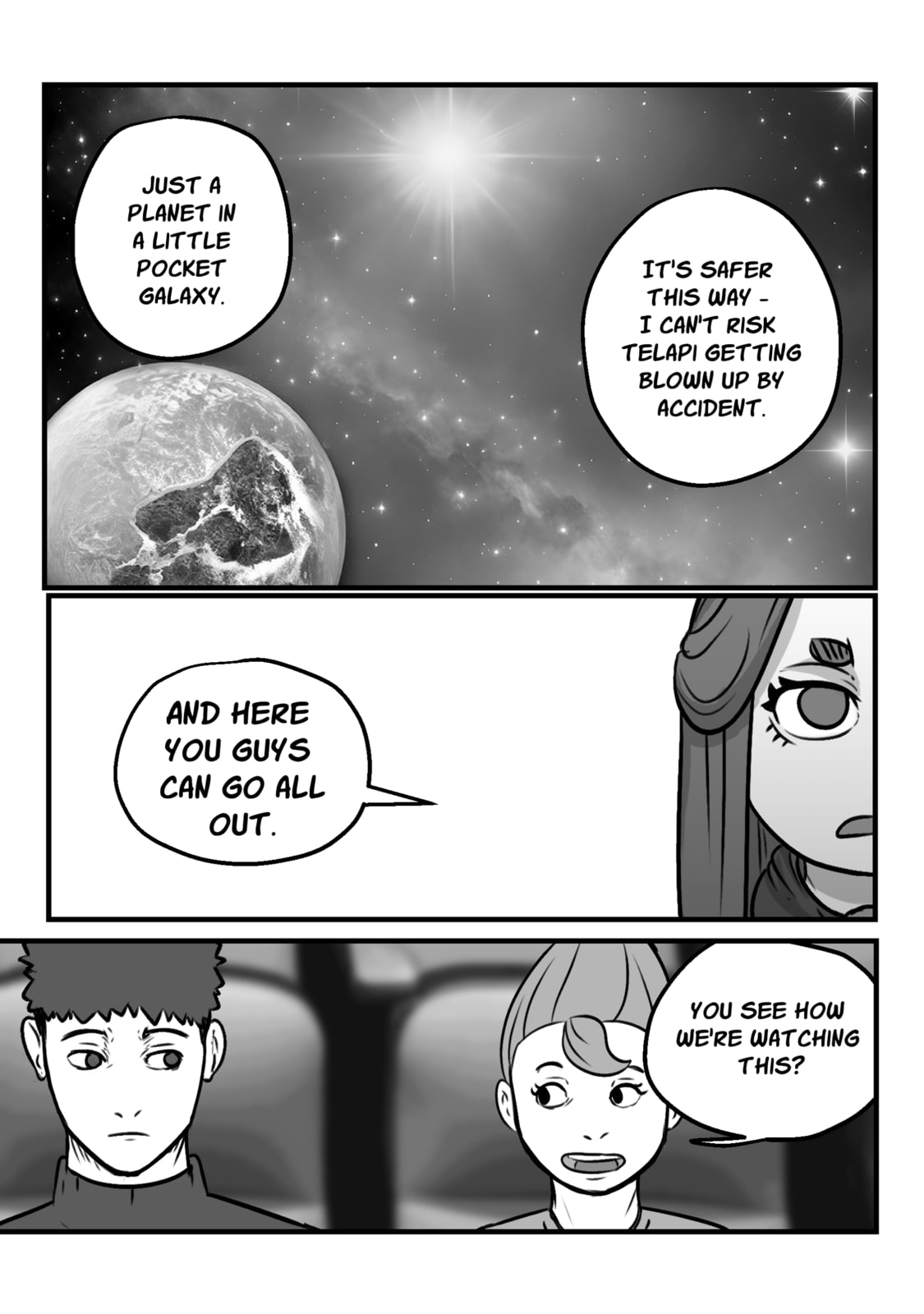 The Crushing Weight Of This Universe Chapter 3.4 page 39 - 