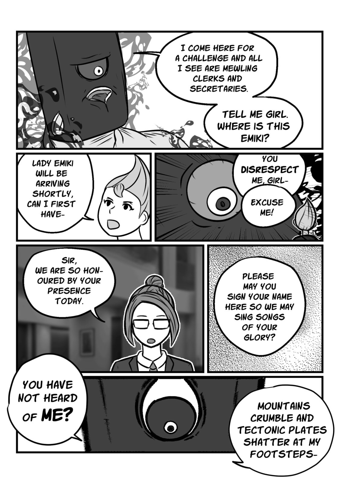 The Crushing Weight Of This Universe Chapter 3.4 page 6 - 