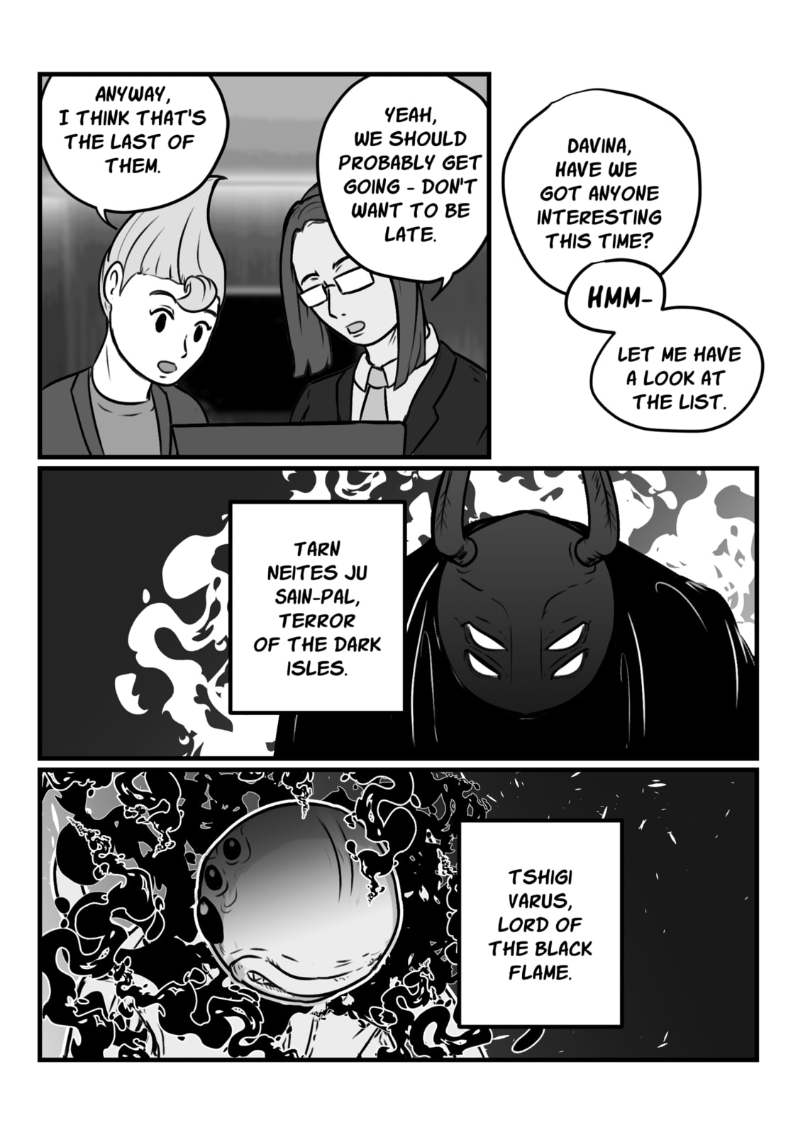 The Crushing Weight Of This Universe Chapter 3.4 page 9 - 