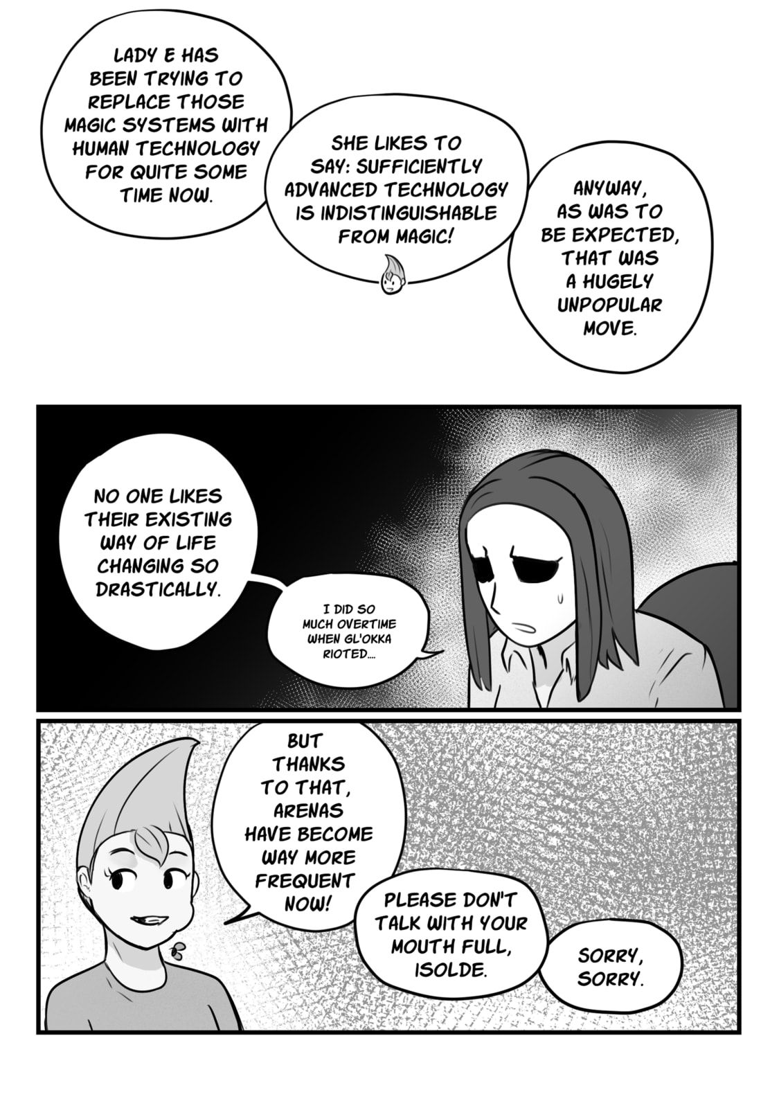 The Crushing Weight Of This Universe Chapter 3.6 page 18 - 