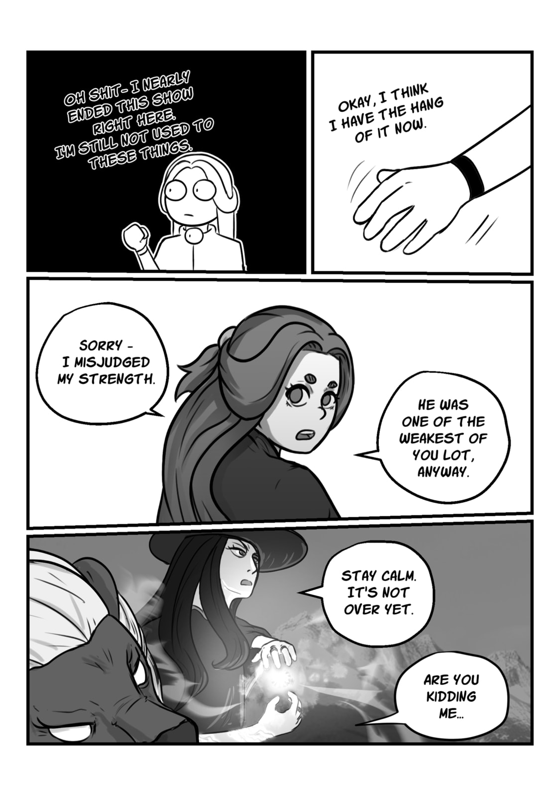 The Crushing Weight Of This Universe Chapter 3.6 page 38 - 