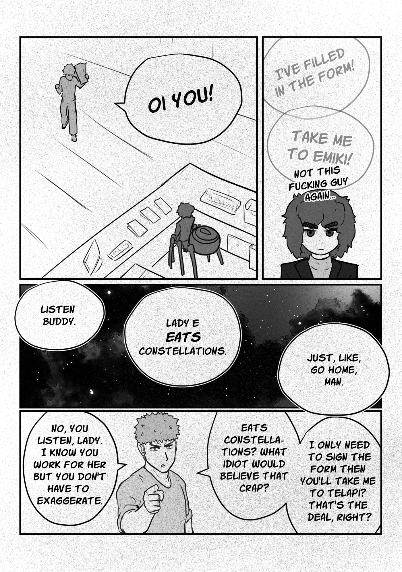 The Crushing Weight Of This Universe Chapter 3.9 page 16 - 