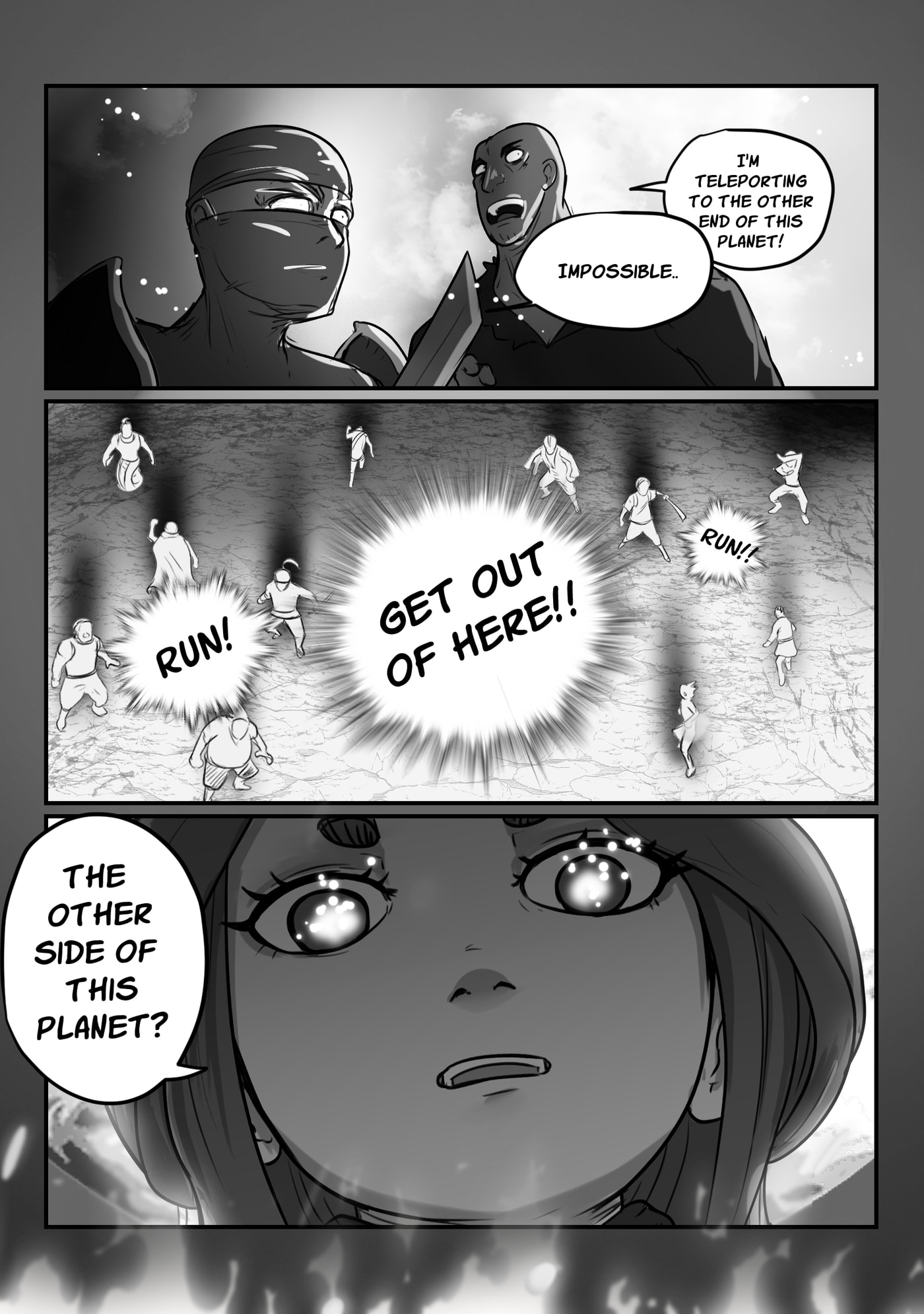 The Crushing Weight Of This Universe Chapter 3.9 page 9 - 