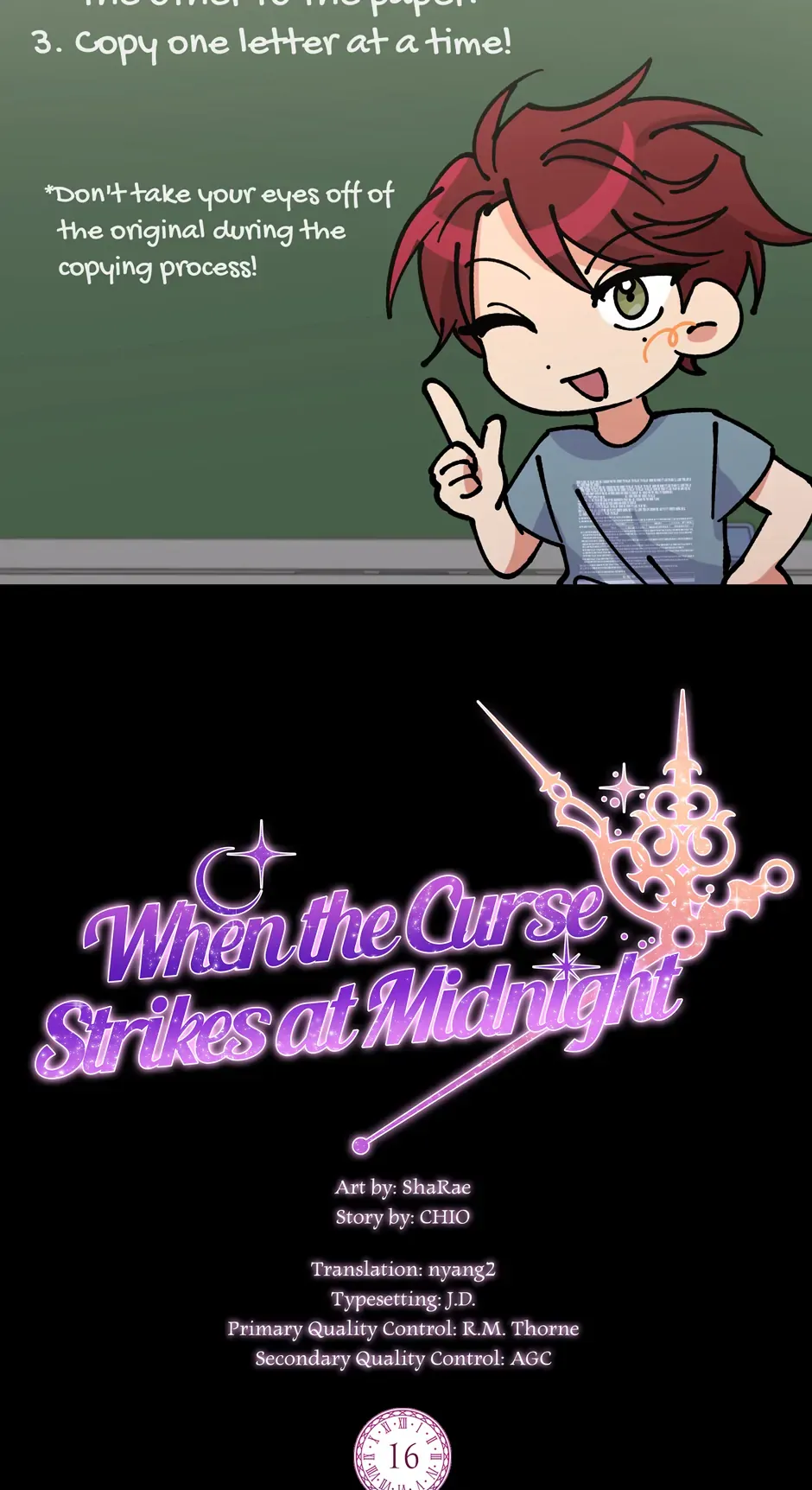 The Curse Strikes at Midnight Chapter 16 page 27 - 
