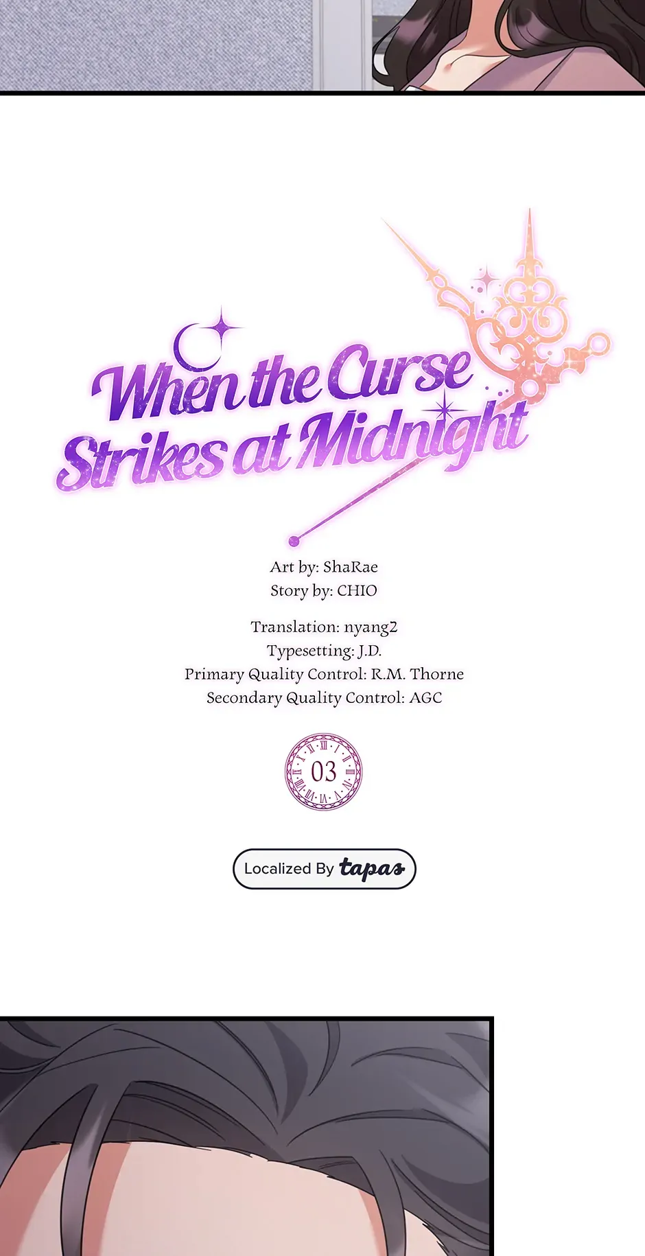 The Curse Strikes at Midnight Chapter 3 page 12 - 
