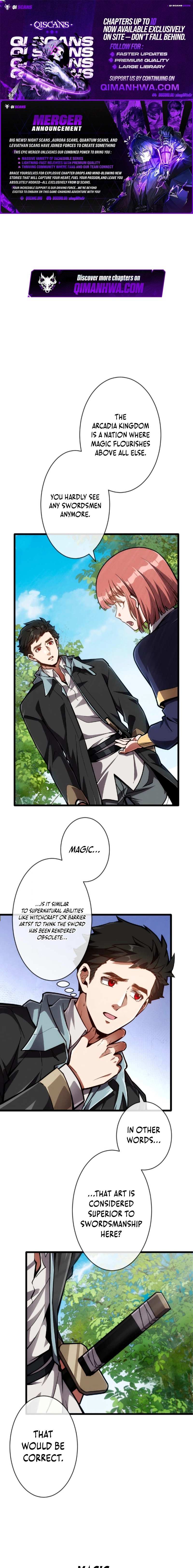 The Cursed Blade in a Magic‑Ruled World A Samurai Reborn in a Magic‑Supremacist Isekai Dominates with the Scorned Art of the Swor Chapter 2 page 1 - 