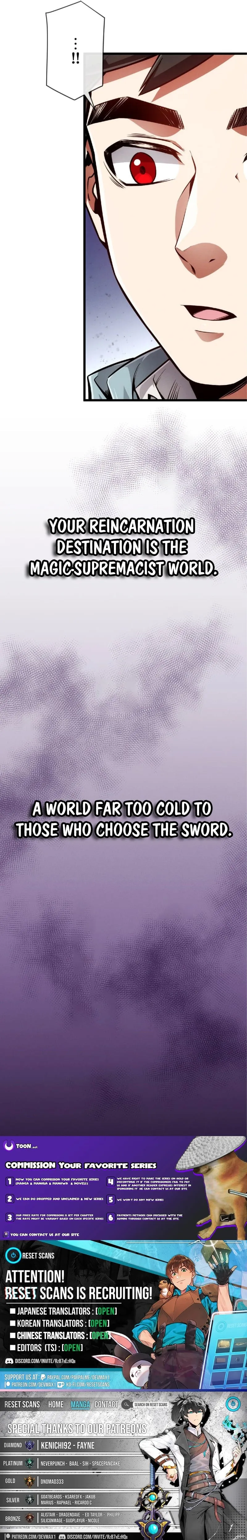 The Cursed Blade in a Magic‑Ruled World A Samurai Reborn in a Magic‑Supremacist Isekai Dominates with the Scorned Art of the Sword Chapter 1 page 20 - 