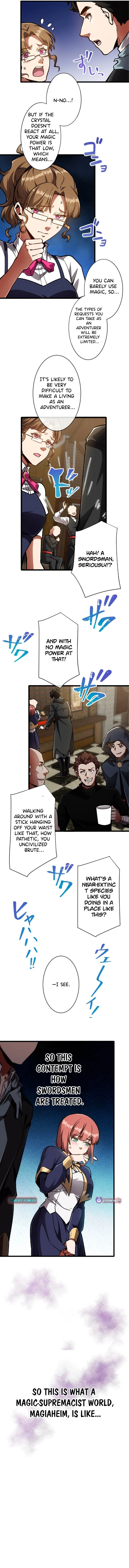 The Cursed Blade in a Magic‑Ruled World A Samurai Reborn in a Magic‑Supremacist Isekai Dominates with the Scorned Art of the Sword Chapter 2 page 14 - 