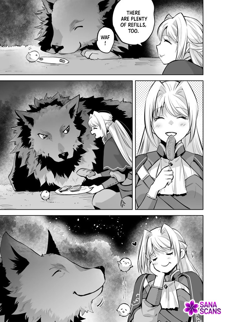 The Cursed Fluffy and the Exiled Saintess