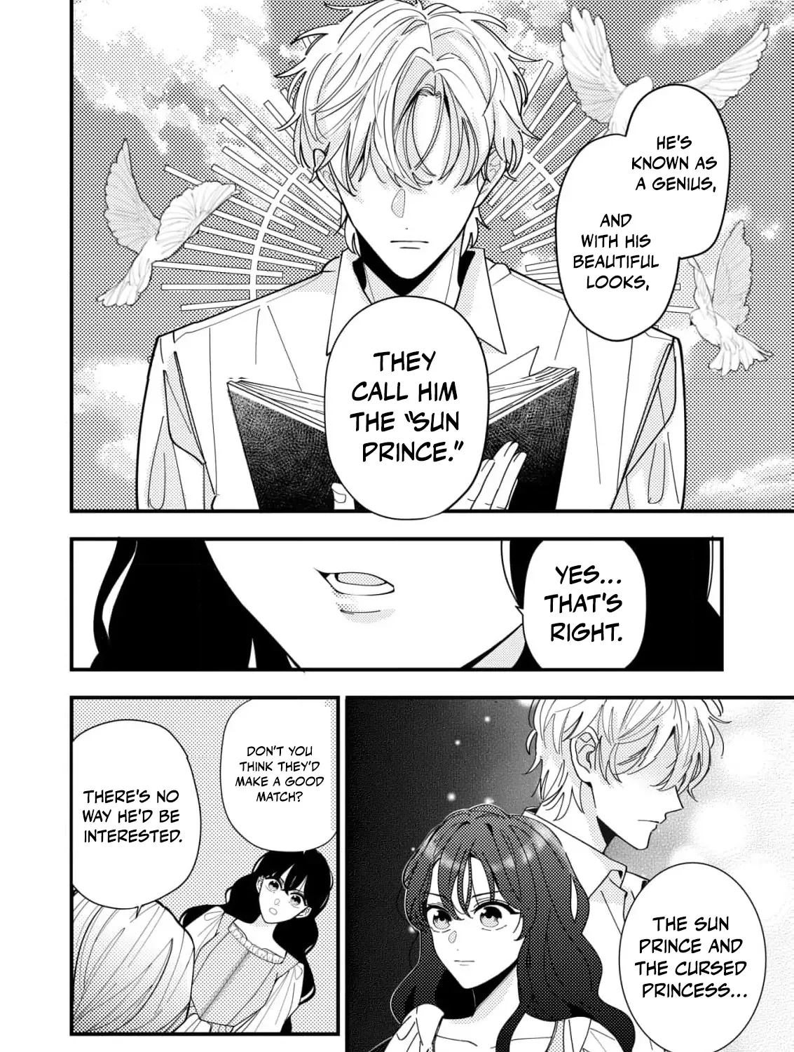 The Cursed Princess of the Night Kingdom Melts the Heart of the Reclusive Sun Prince Chapter 2 page 11 - 