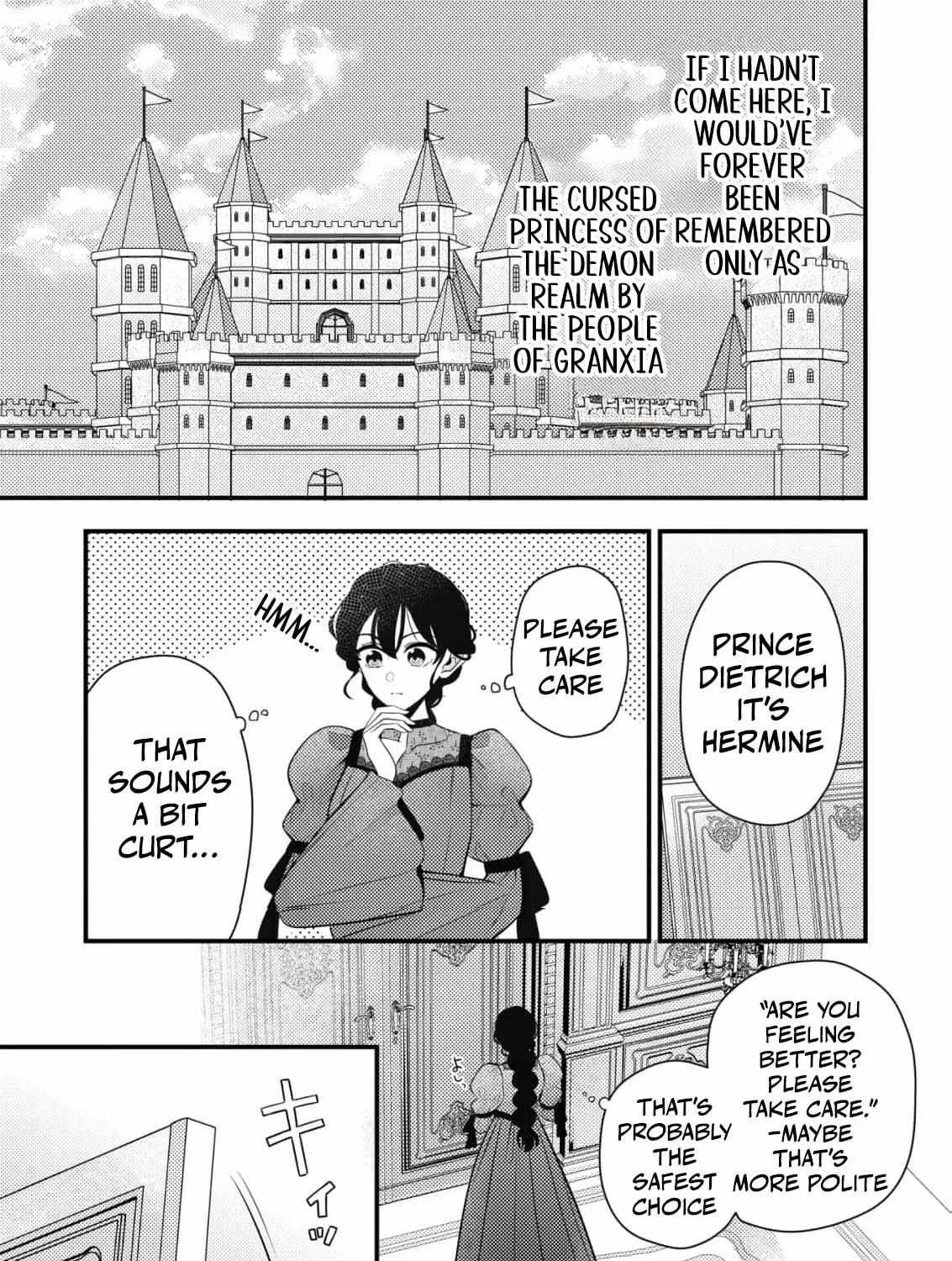 The Cursed Princess of the Night Kingdom Melts the Heart of the Reclusive Sun Prince Chapter 6 page 44 - 
