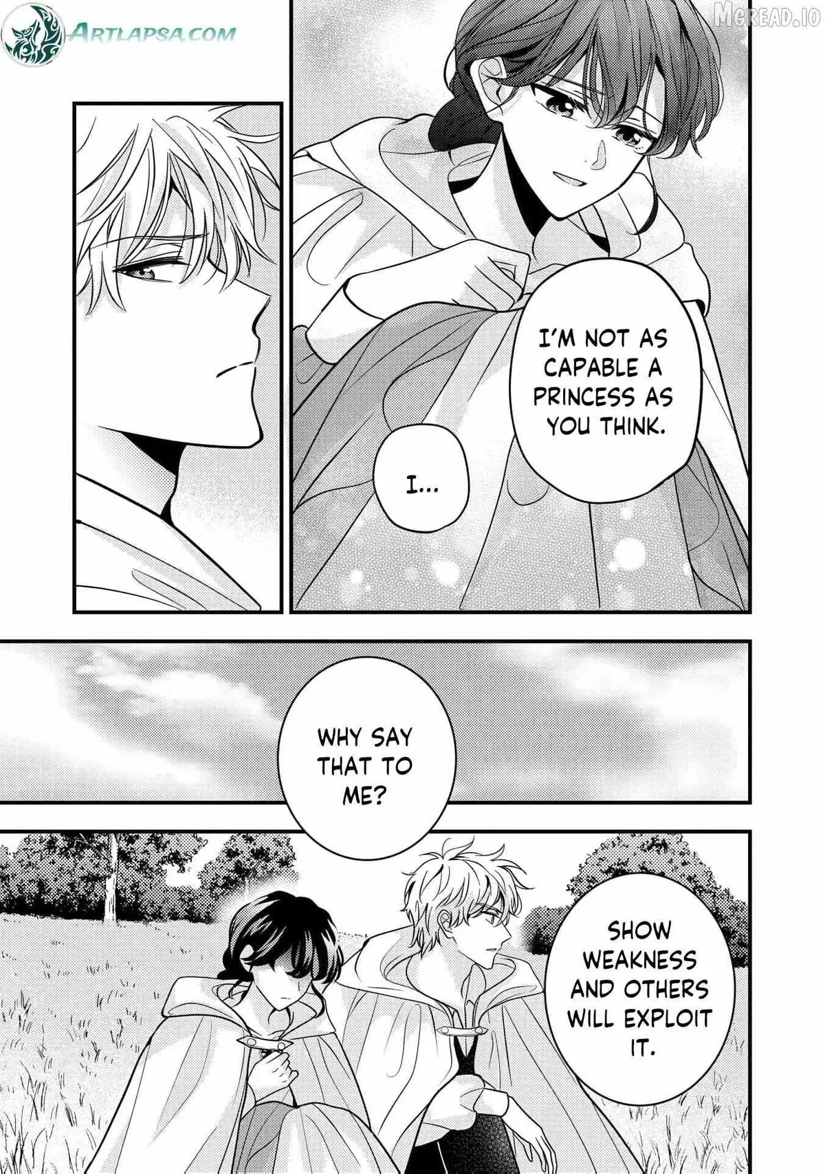 The Cursed Princess of the Night Kingdom Melts the Heart of the Reclusive Sun Prince Chapter 9 page 18 - 