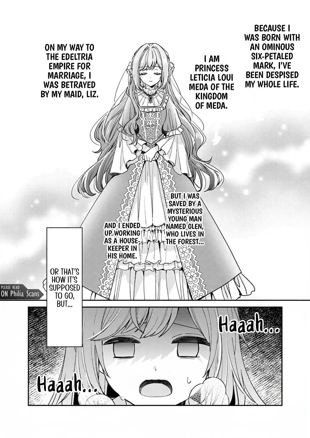 The Cursed Princess Who Lost Her Place Begins a Joyful Life in Exile! Chapter 3 page 1 - 