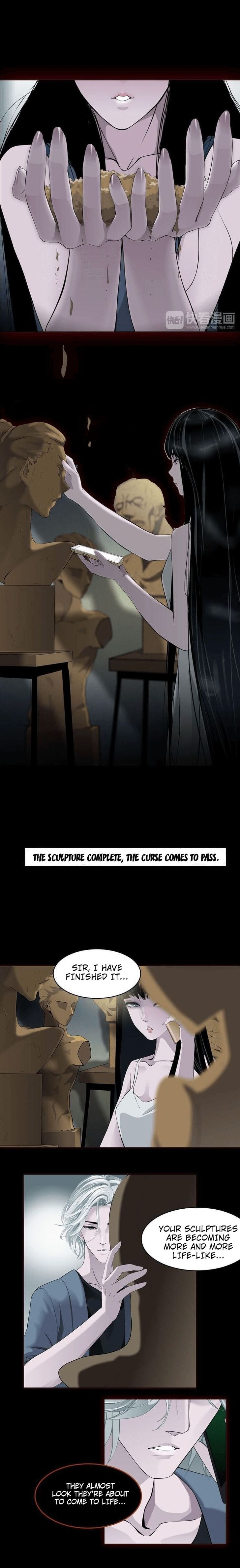 The Cursed Sculpture Chapter 1.1 page 5 - 