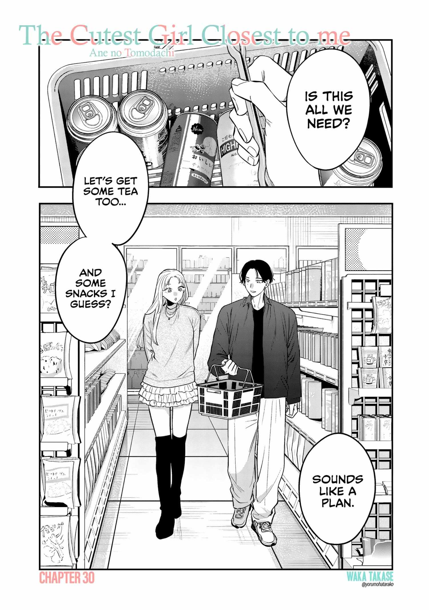 The Cutest Girl Closest to Me Chapter 30 page 1 - 