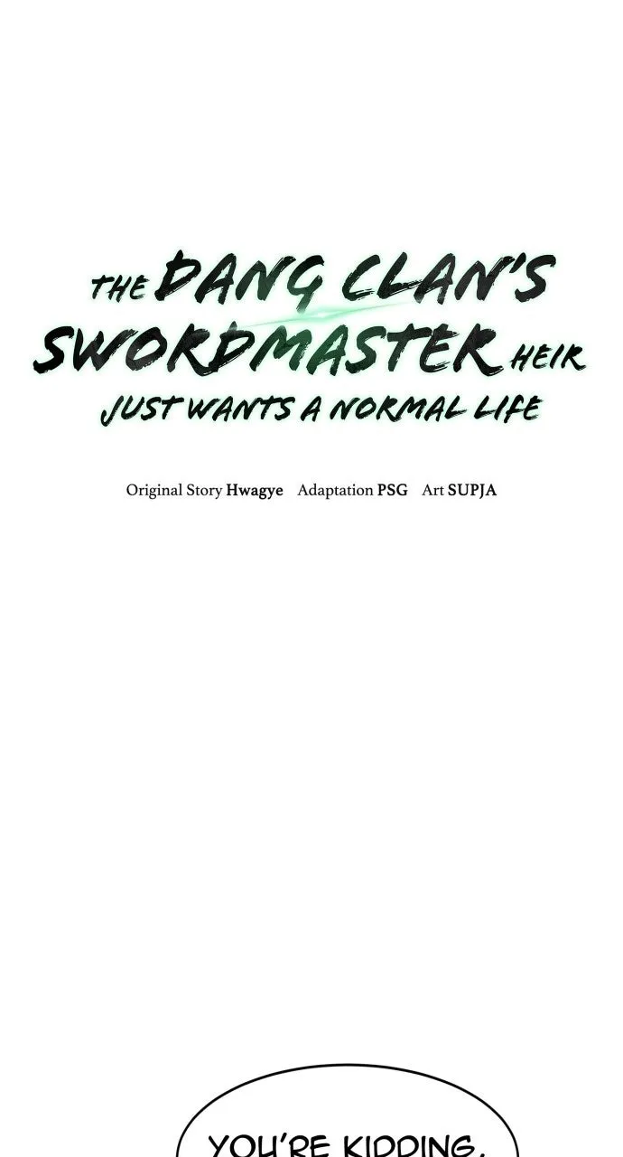 The Dang Clan’s Swordmaster Heir Just Wants a Normal Life Chapter 19 page 30 - 