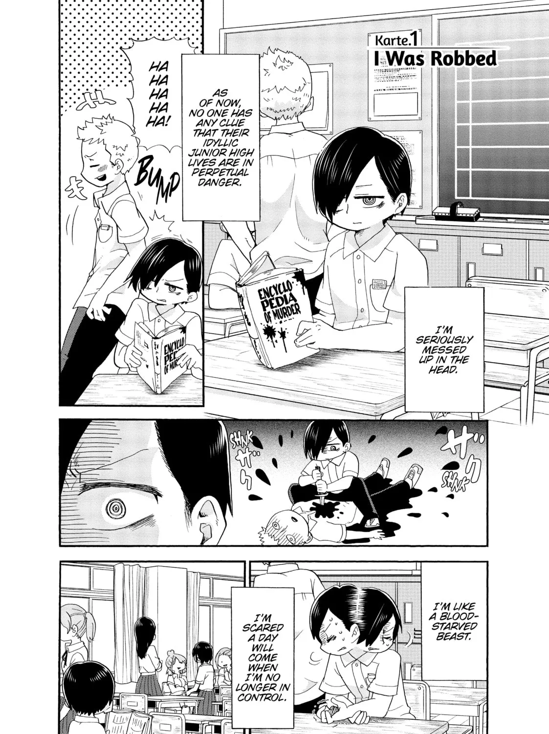 The Dangers in My Heart Chapter 1 page 1 - 