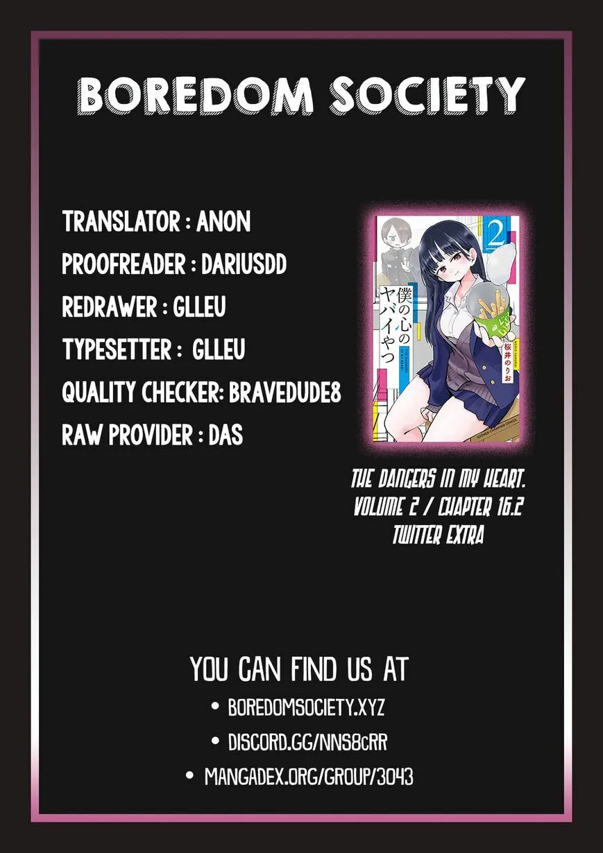 The Dangers in My Heart Chapter 16.2 page 5 - 