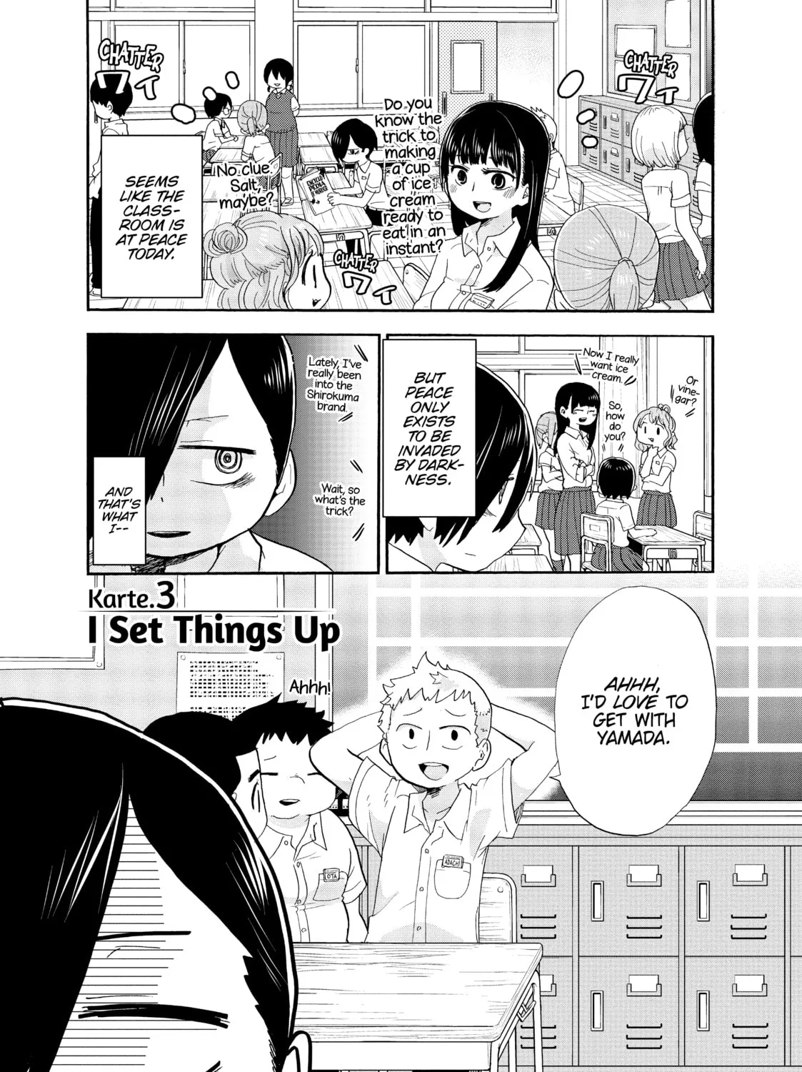 The Dangers in My Heart Chapter 3 page 1 - 