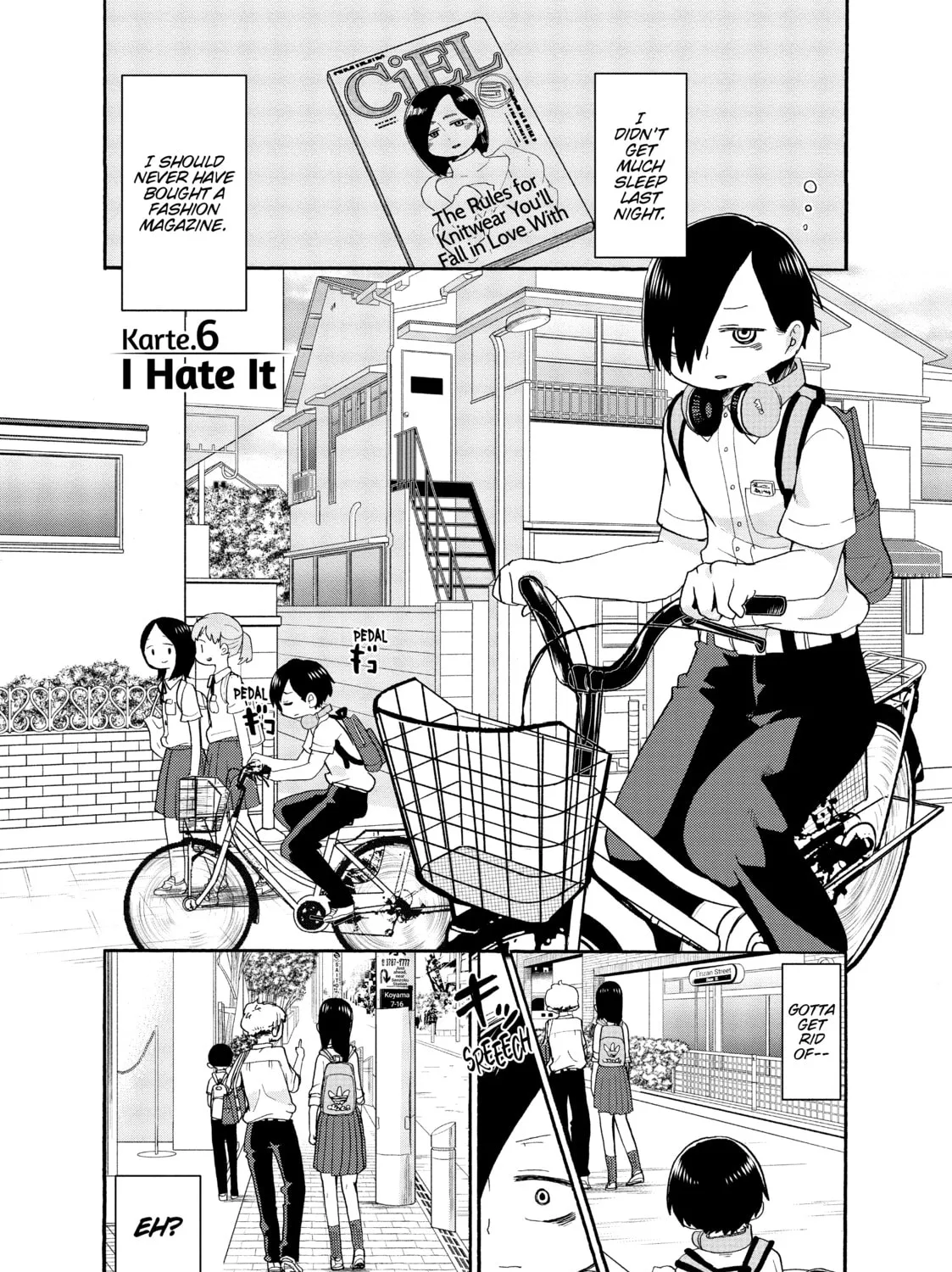 The Dangers in My Heart Chapter 6 page 1 - 