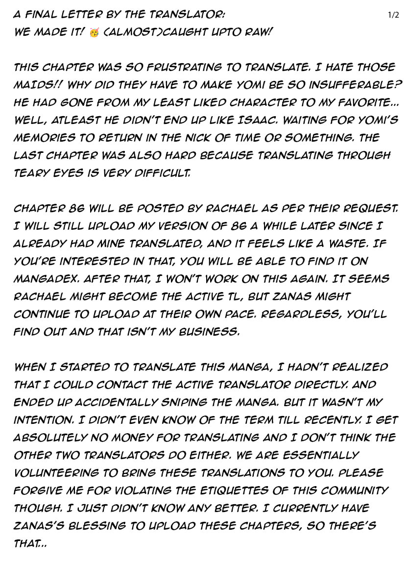 The Dark History of the Reincarnated Villainess Chapter 85 page 31 - 