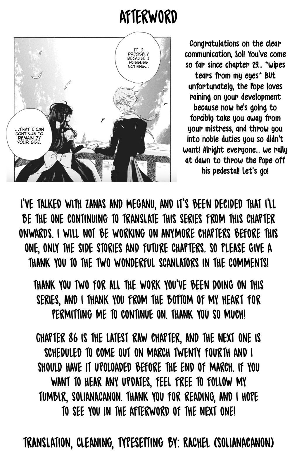The Dark History of the Reincarnated Villainess Chapter 86 page 31 - 