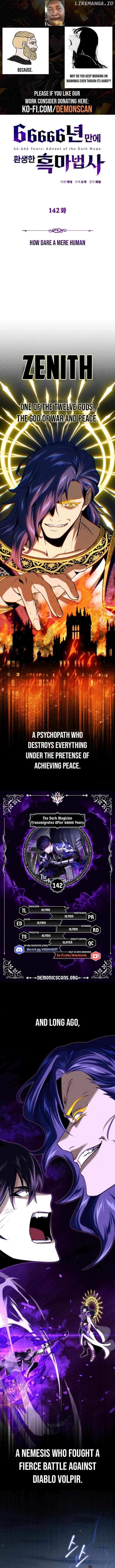 The Dark Magician Transmigrates After 66666 Years Chapter 142 page 1 - 