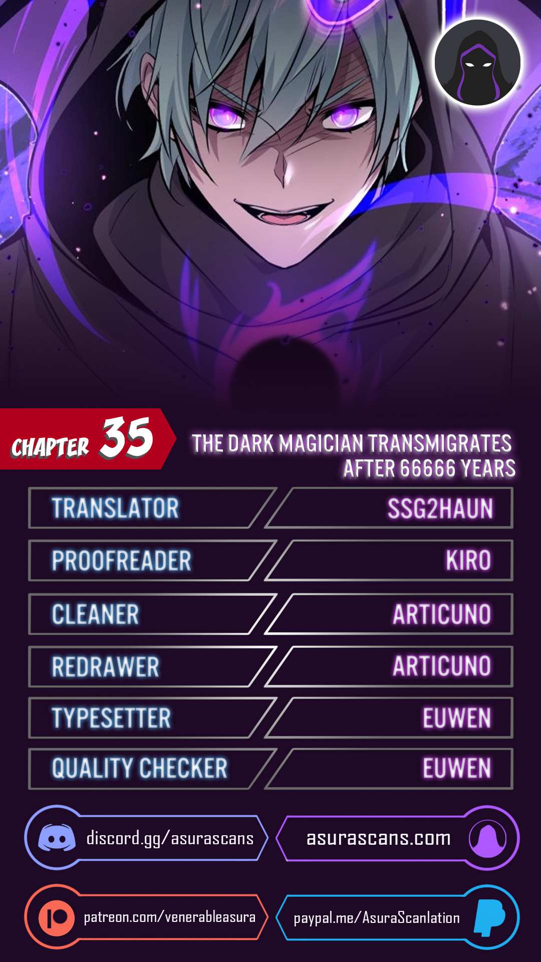 The Dark Magician Transmigrates After 66666 Years Chapter 35 page 1 - 