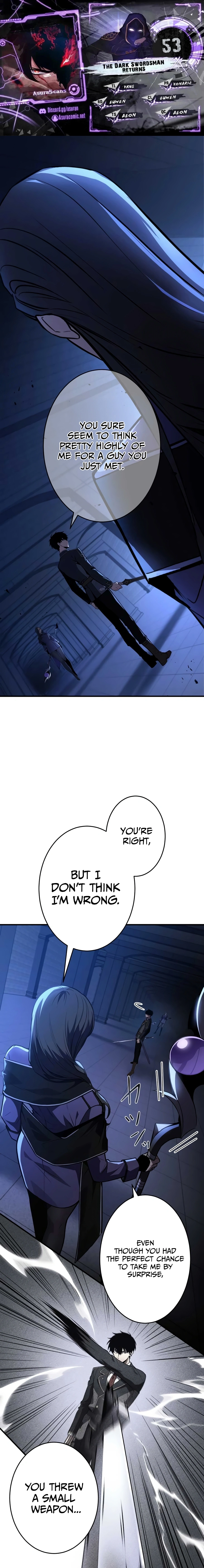 The Dark Swordsman Returns Chapter 53 page 1 - 