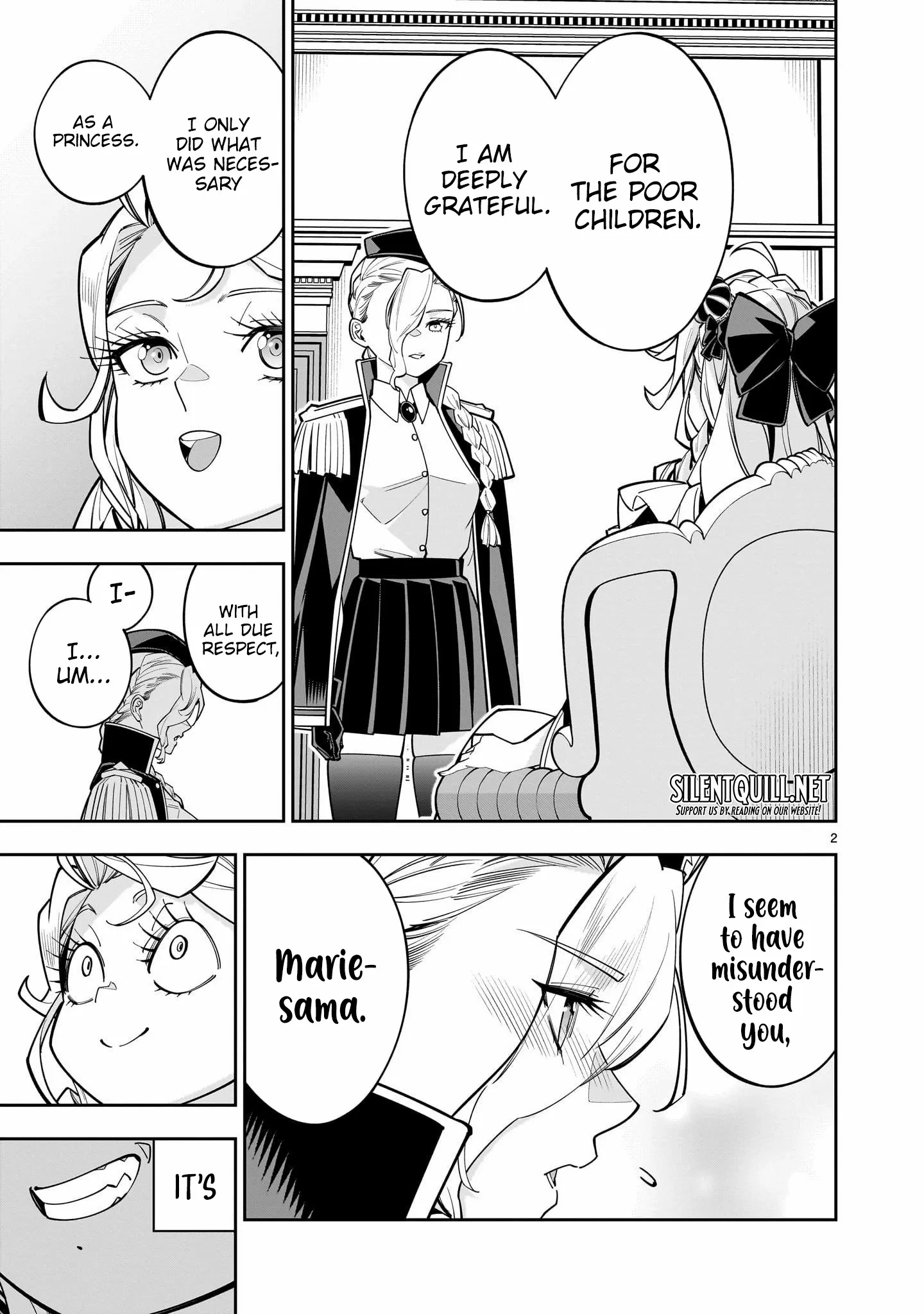 The Death Defying Princess Creates a Yuri Harem to Survive Chapter 14 page 26 - 