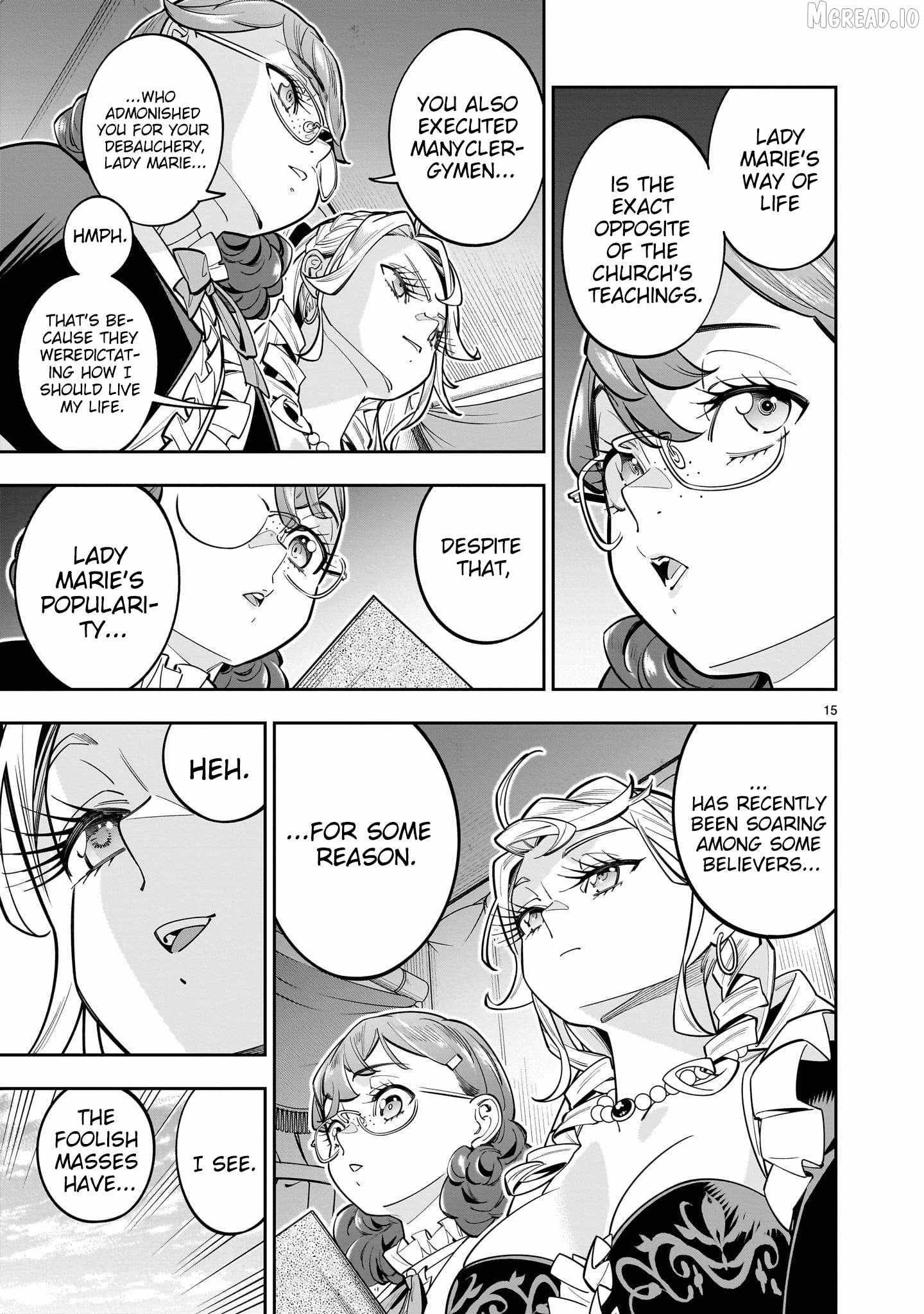 The Death Defying Princess Creates a Yuri Harem to Survive Chapter 16 page 16 - 