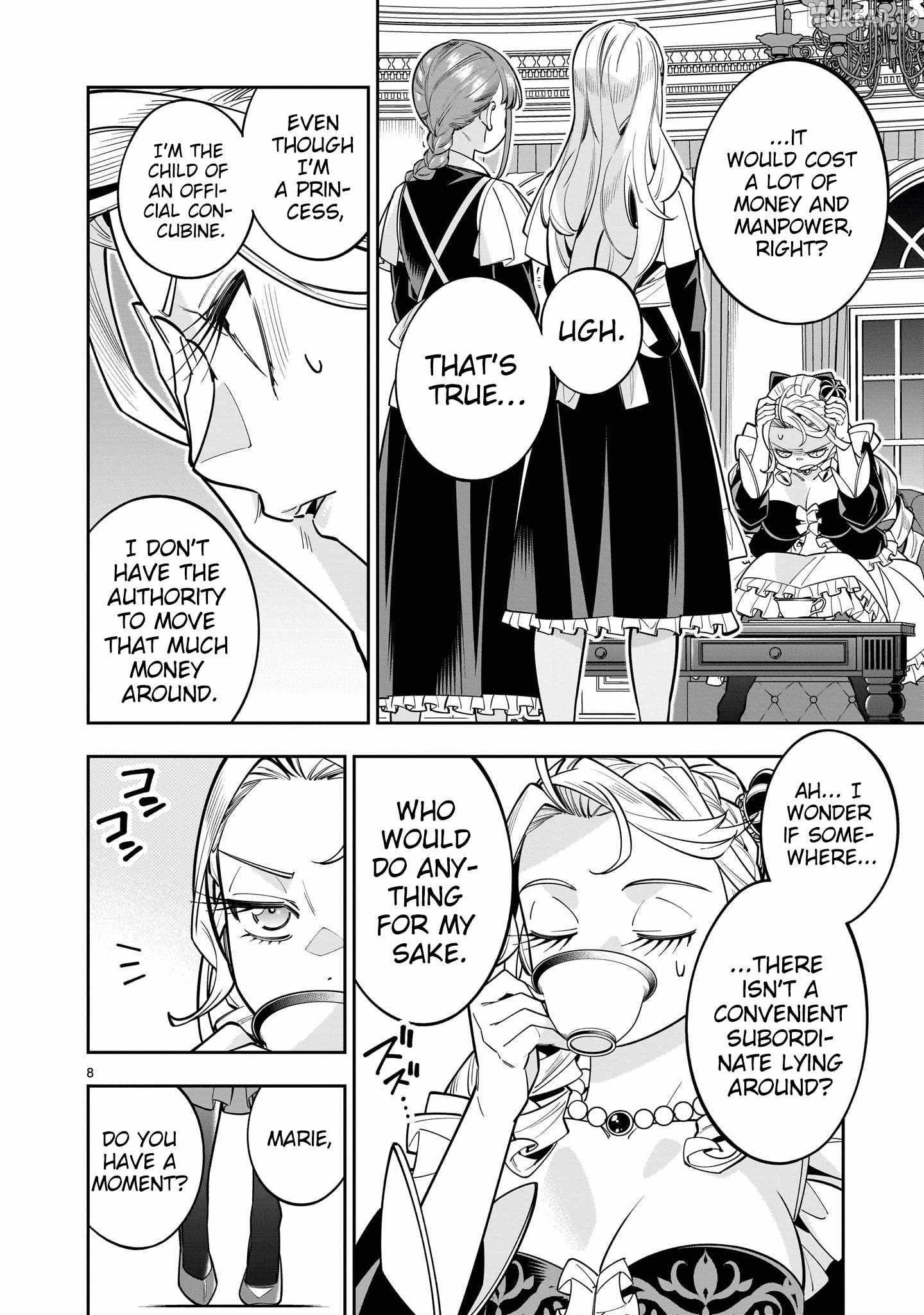 The Death Defying Princess Creates a Yuri Harem to Survive Chapter 16 page 9 - 