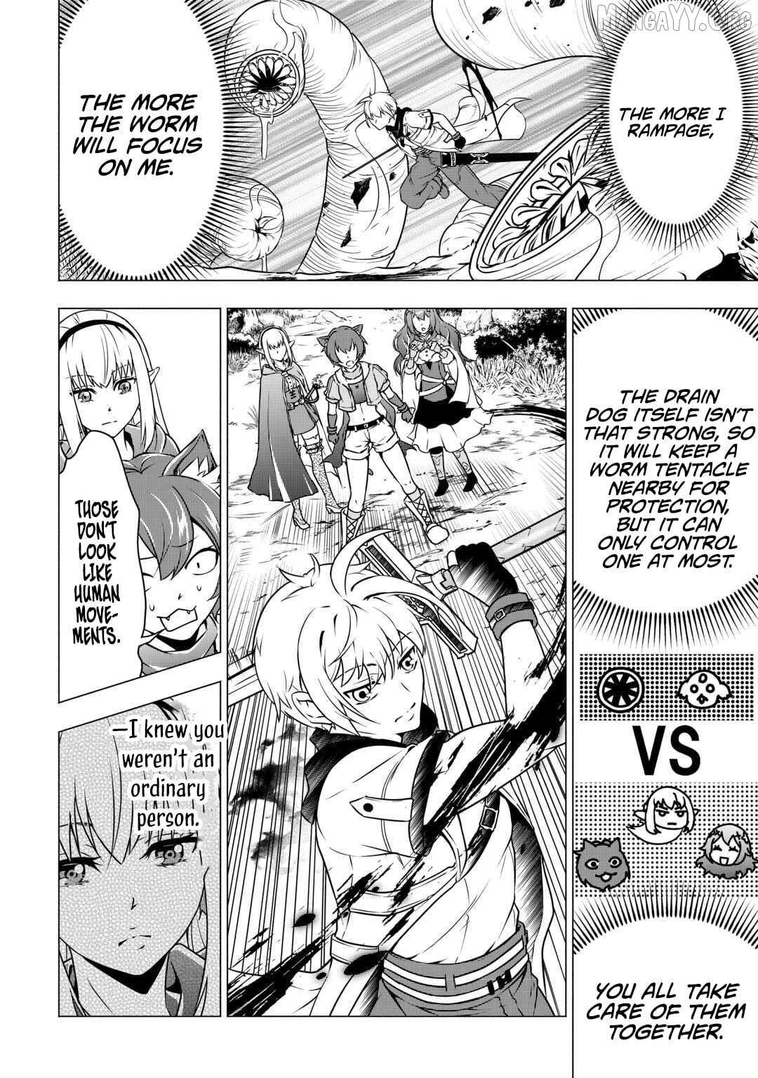 The Defective Noble with Zero Mana, Adored by the Four Great Elemental Kings Chapter 6 page 14 - 