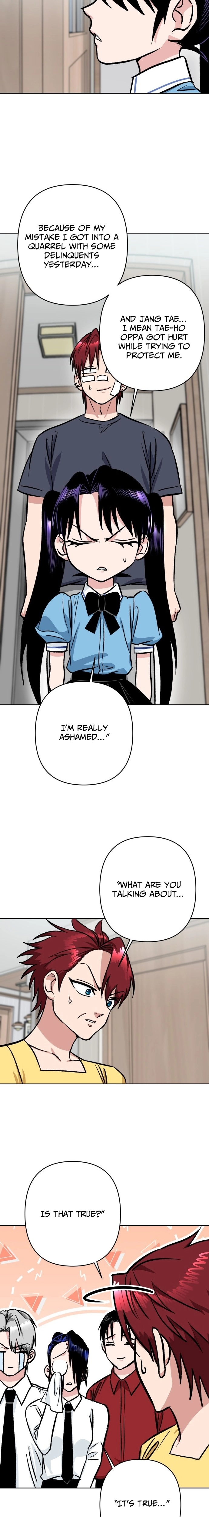 The Delinquent and the Gangster Heiress Chapter 38 page 5 - 