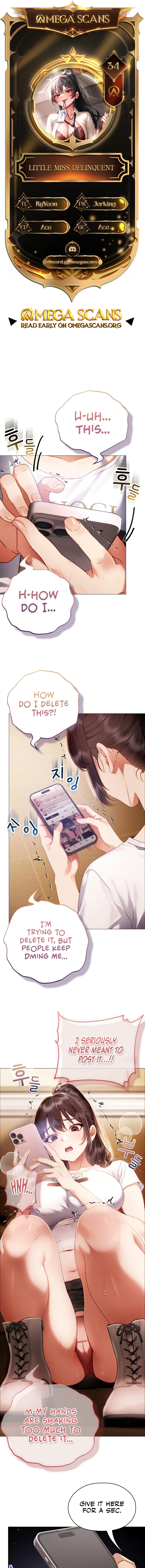 The Delinquent Girl Chapter 34 page 1 - 