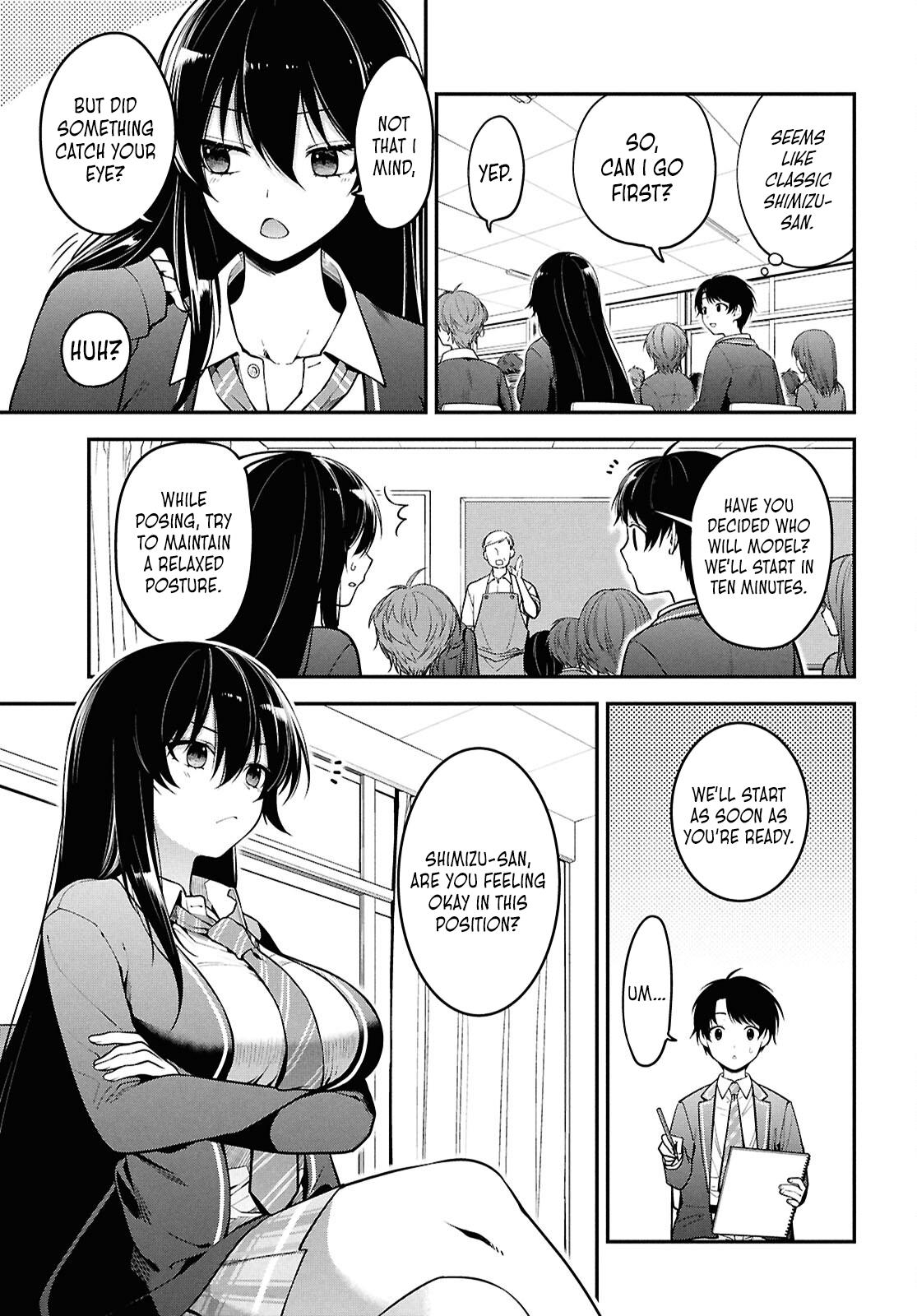 The Delinquent Shimizu-san Sitting Next to Me Has Dyed Her Hair Black Chapter 1 page 14 - 