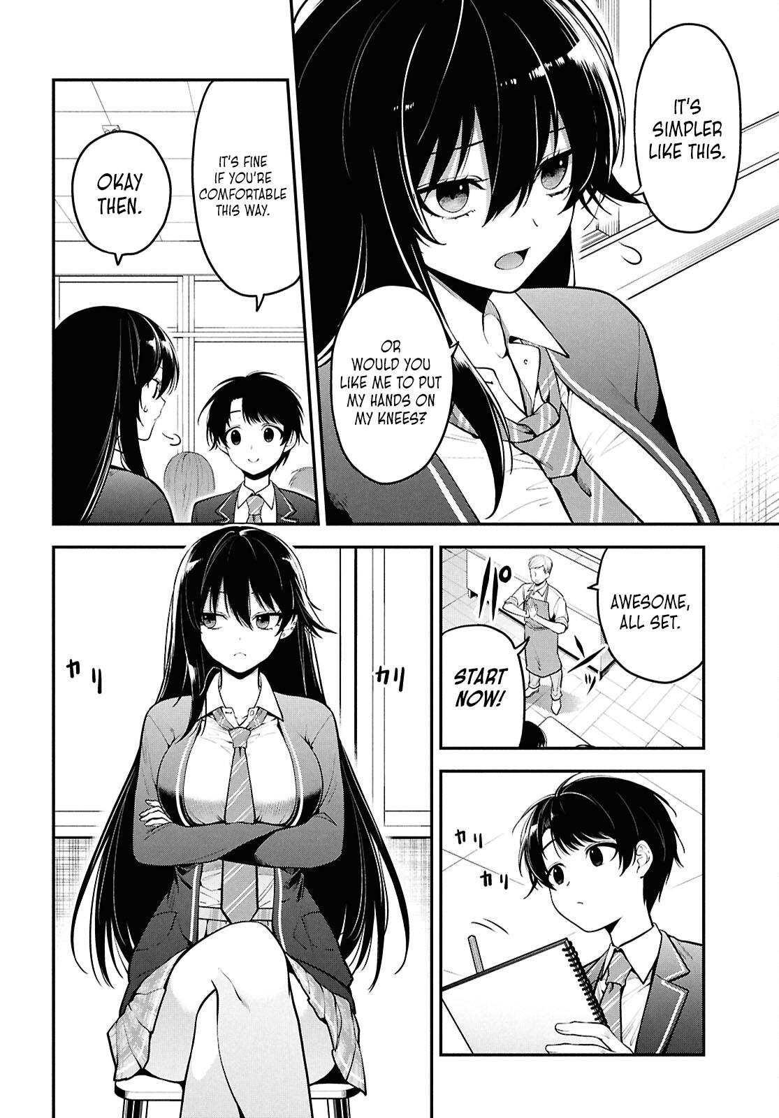 The Delinquent Shimizu-san Sitting Next to Me Has Dyed Her Hair Black Chapter 1 page 15 - 