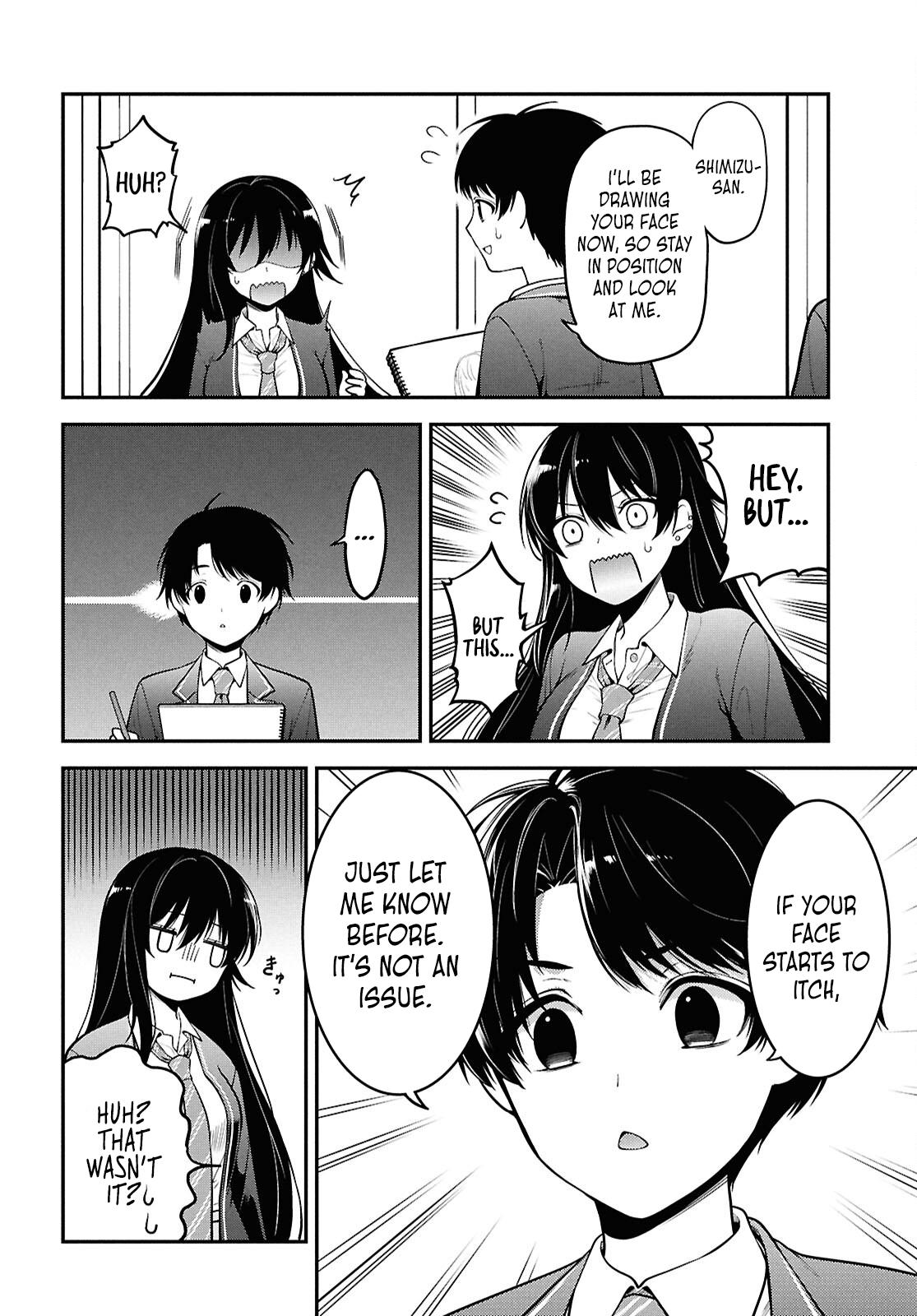 The Delinquent Shimizu-san Sitting Next to Me Has Dyed Her Hair Black Chapter 1 page 17 - 