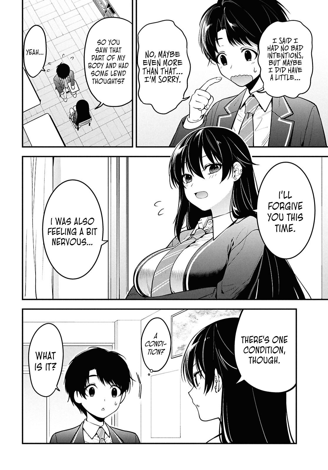 The Delinquent Shimizu-san Sitting Next to Me Has Dyed Her Hair Black Chapter 1 page 21 - 