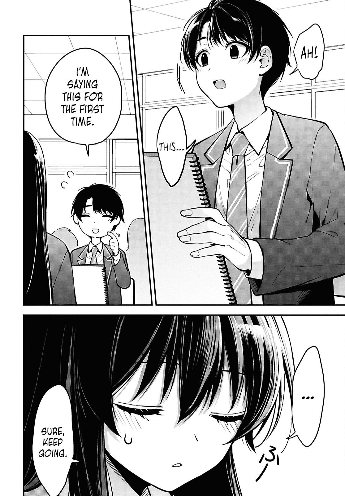 The Delinquent Shimizu-san Sitting Next to Me Has Dyed Her Hair Black Chapter 1 page 28 - 