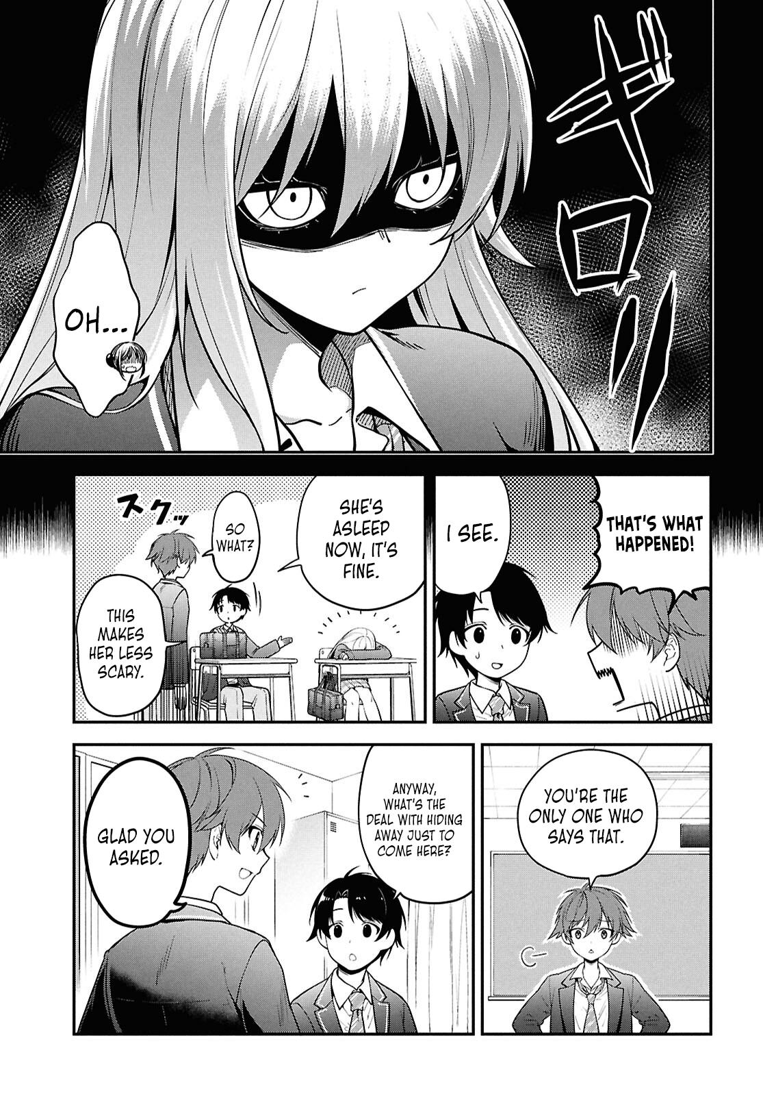 The Delinquent Shimizu-san Sitting Next to Me Has Dyed Her Hair Black Chapter 1 page 5 - 