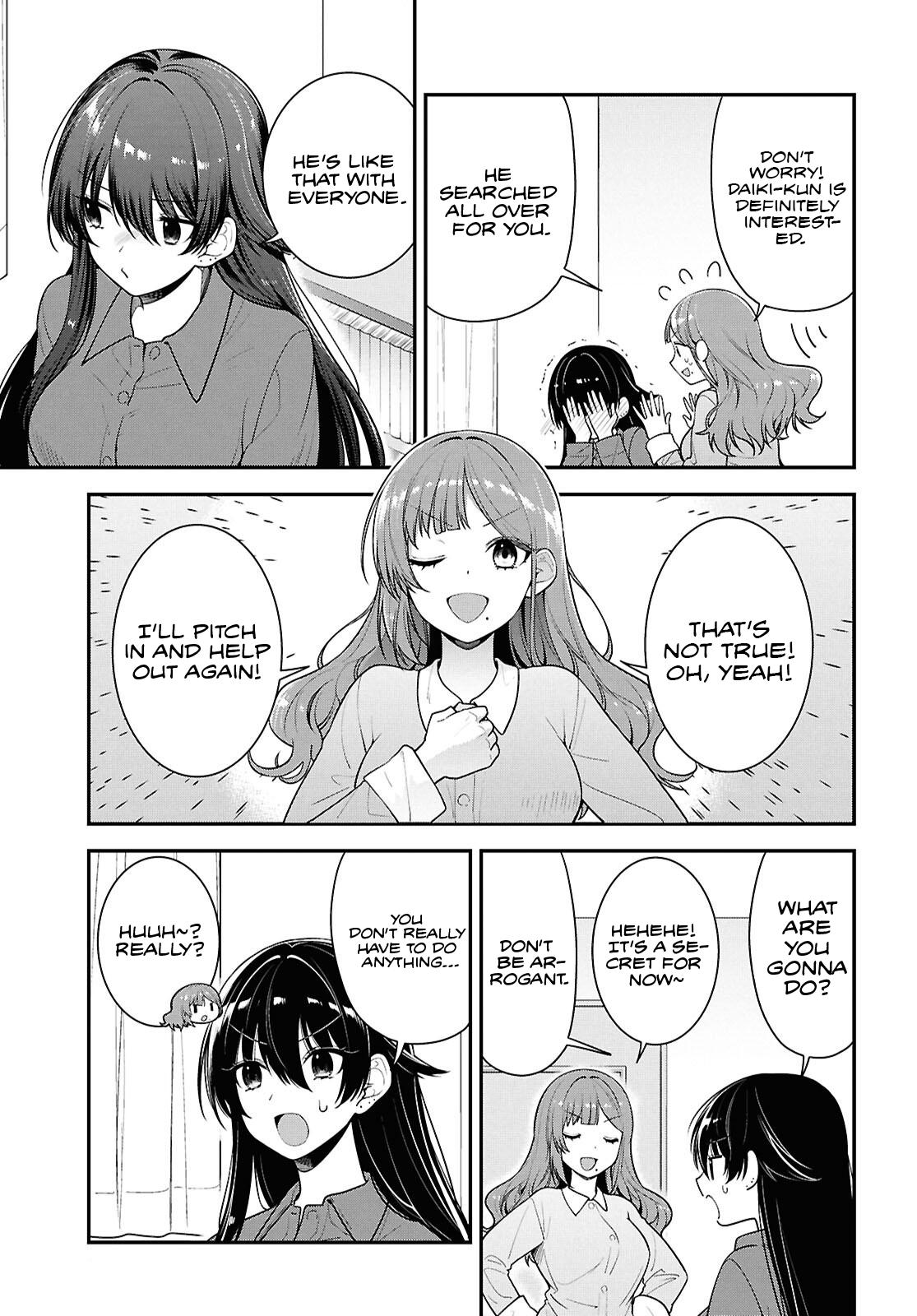 The Delinquent Shimizu-san Sitting Next to Me Has Dyed Her Hair Black Chapter 10.1 page 4 - 