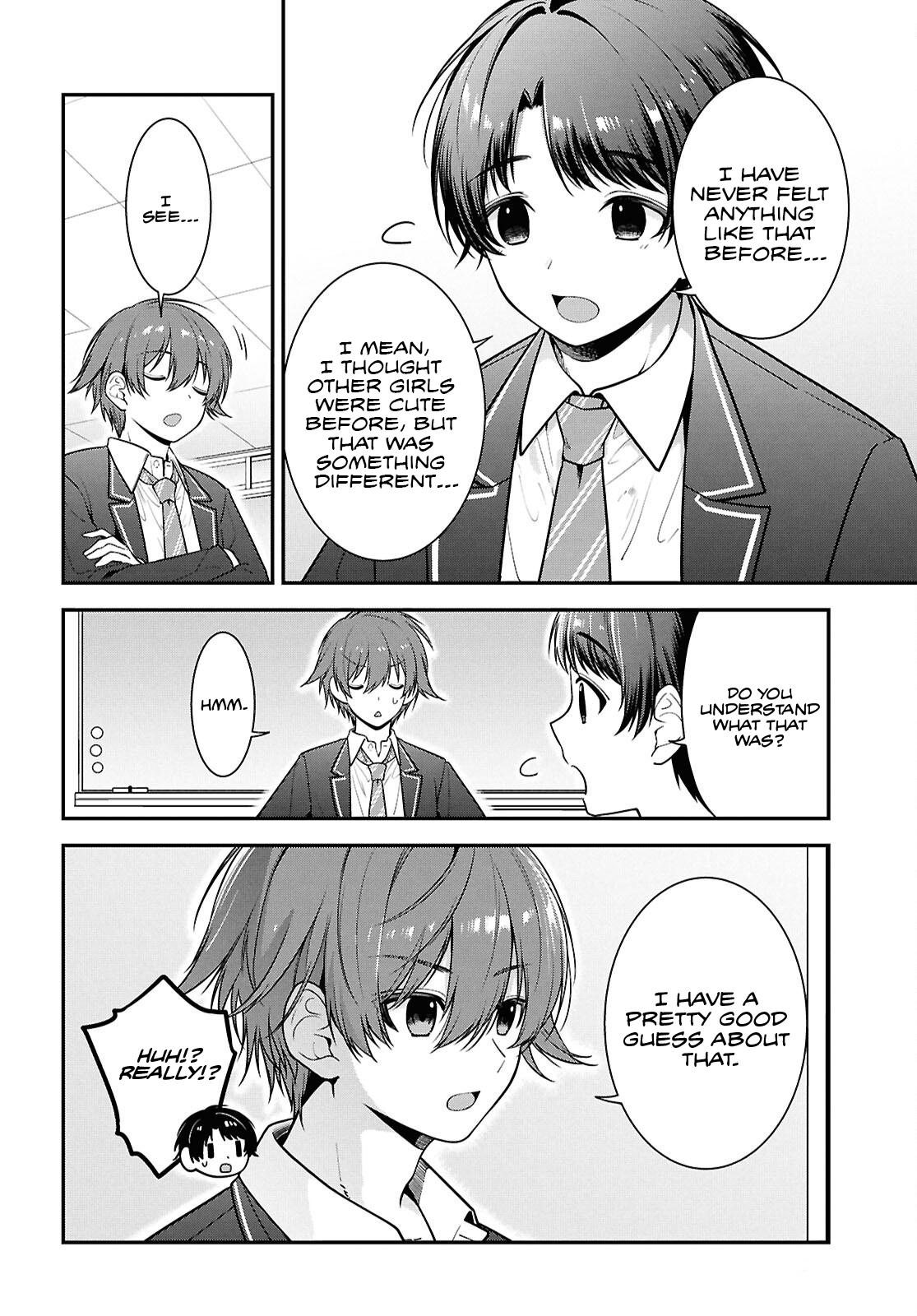 The Delinquent Shimizu-san Sitting Next to Me Has Dyed Her Hair Black Chapter 10.1 page 9 - 