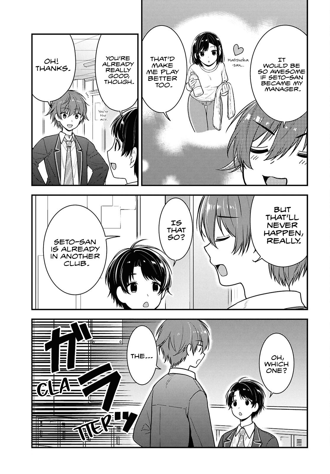 The Delinquent Shimizu-san Sitting Next to Me Has Dyed Her Hair Black Chapter 10 page 12 - 