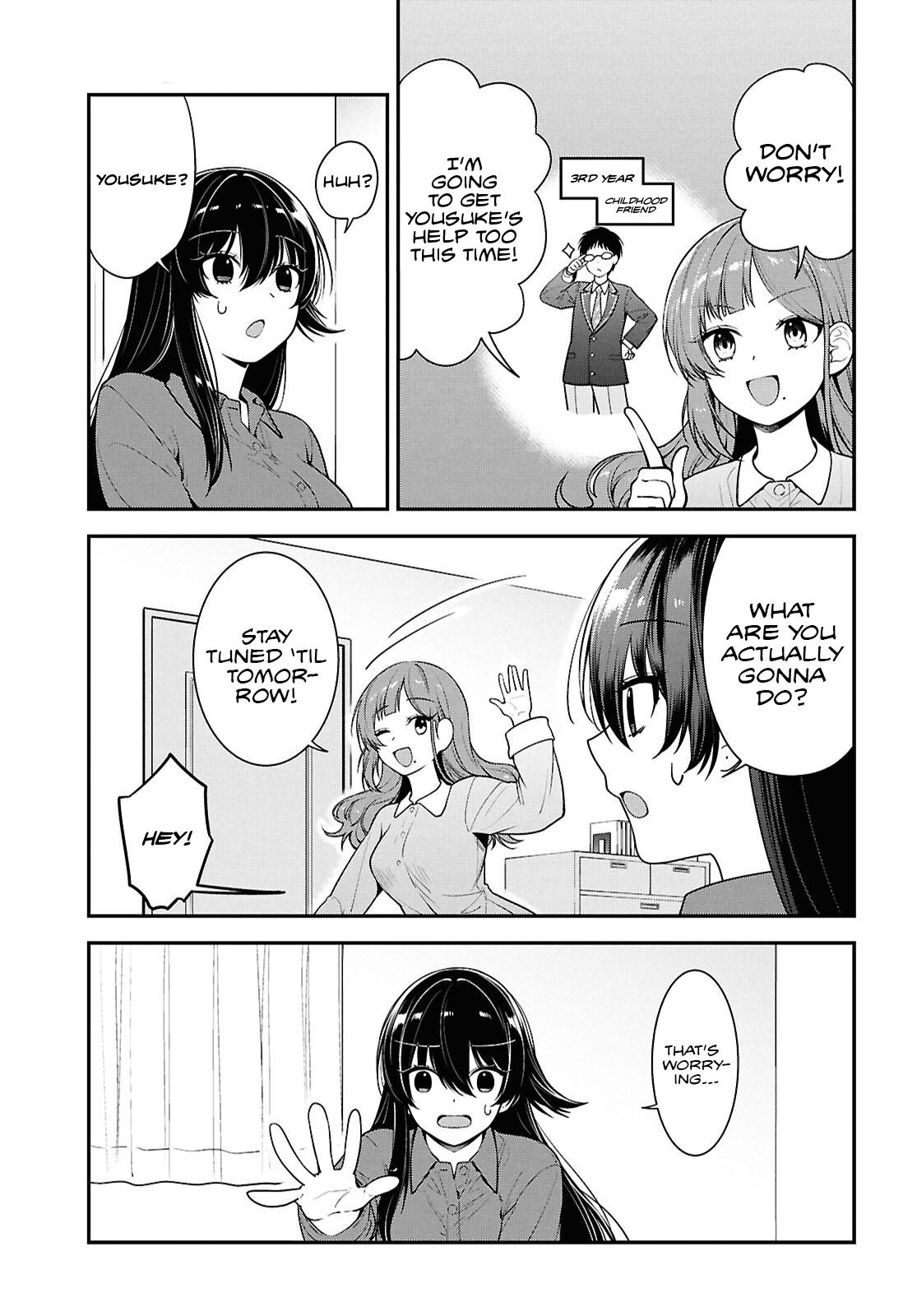 The Delinquent Shimizu-san Sitting Next to Me Has Dyed Her Hair Black Chapter 10 page 6 - 